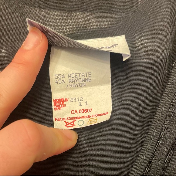 VINTAGE 80s EMBROIDERED VEST DRESS
BY MICHAEL PHILLIPS 11 - Picture 4 of 6